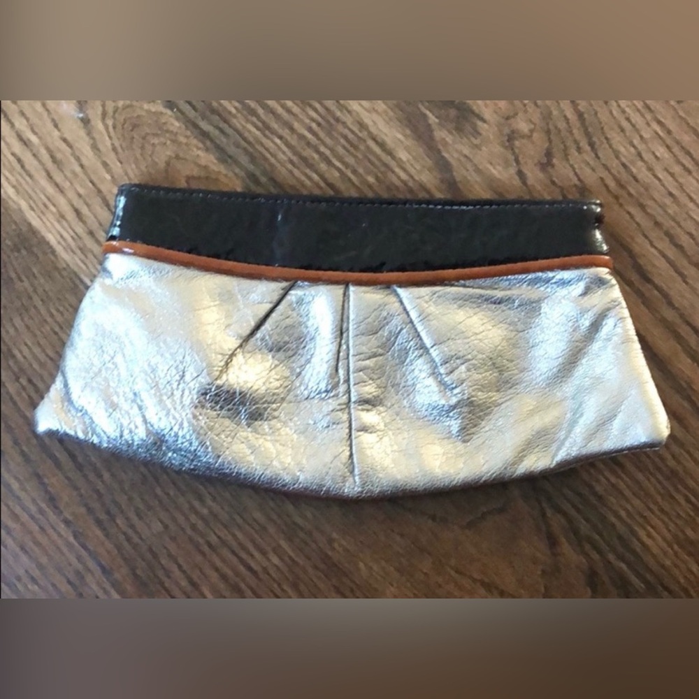 ✨HOST PICK✨Lauren Merkin Clutch- Silver,Black & Brown.
